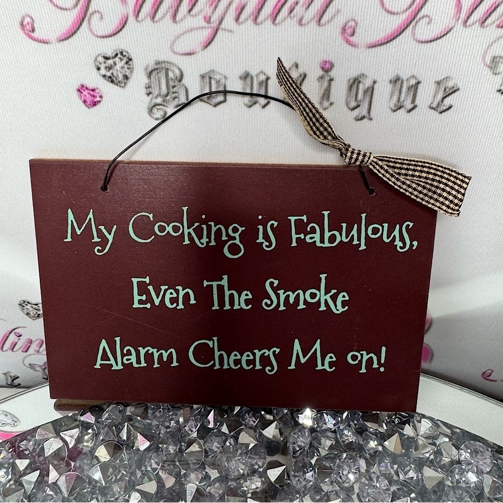 Kensington giftware Co. Plaque tile decor hangable funny cute kitchen cook chef